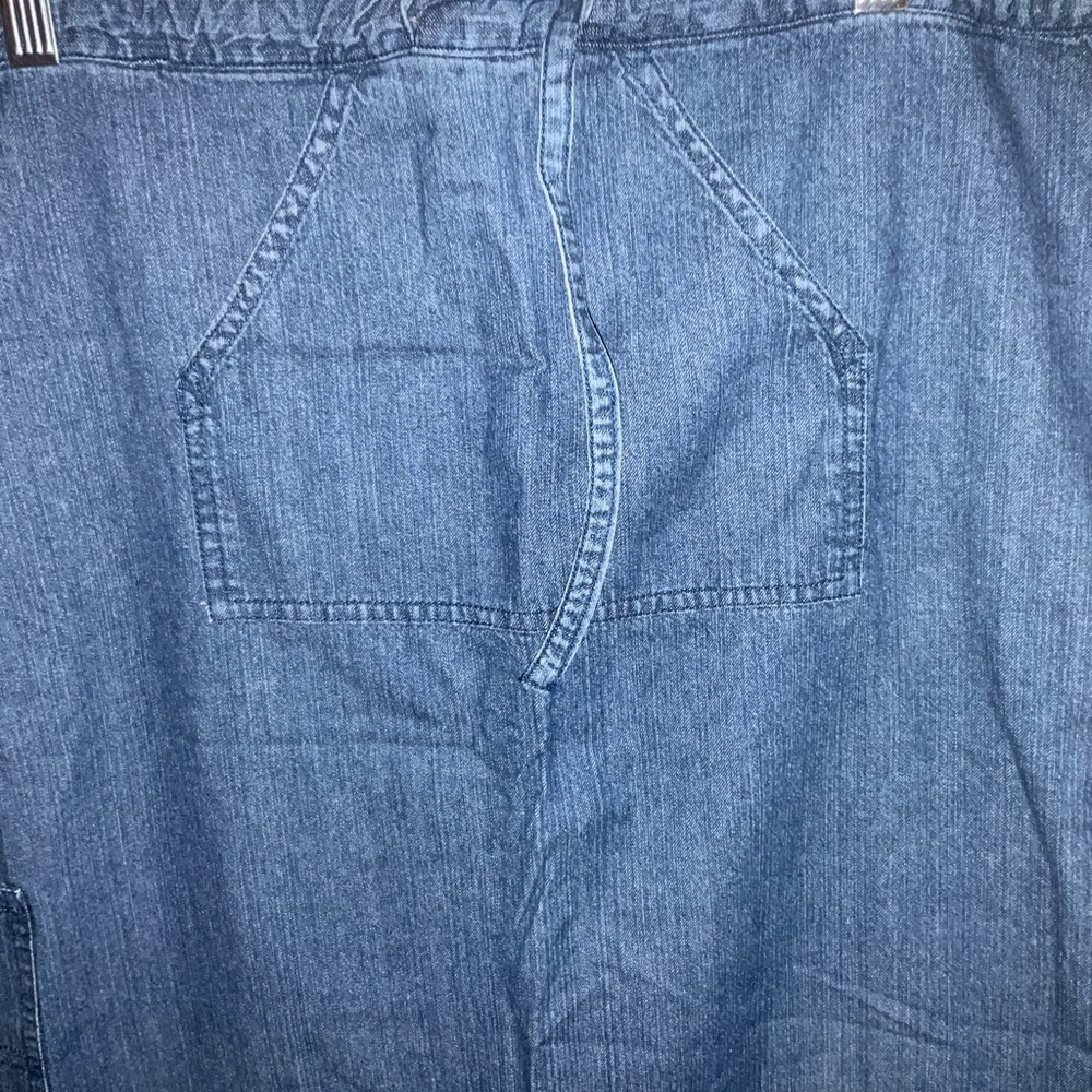 Vintage Denim Maxi Skirt - Blue - Picture 6 of 8